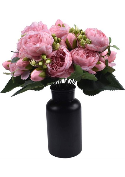 4 Yapay Şakayık Buketi, 5 Çatal, 9 Baş Pembe (Yurt Dışından) fiyatları