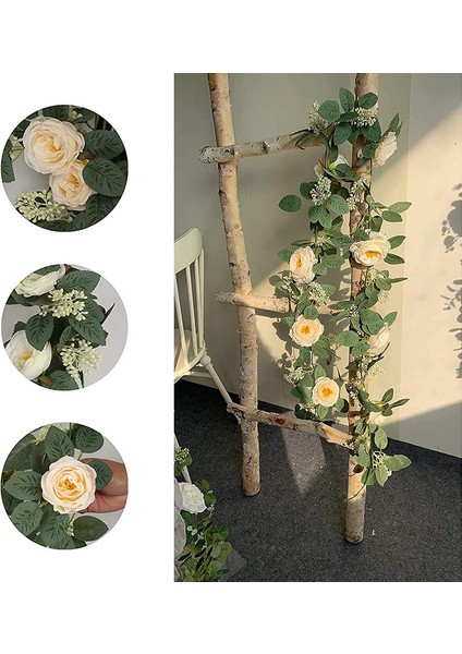 1 Yapay Gül Asma Çelenk 200CM Şampanya (Yurt Dışından) fırsatları