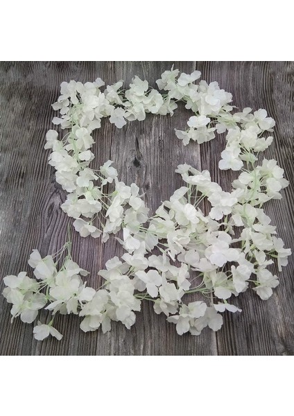 2 Set 180 cm Yapay Kiraz Ağacı Çelenk Beyaz (Yurt Dışından) modelleri