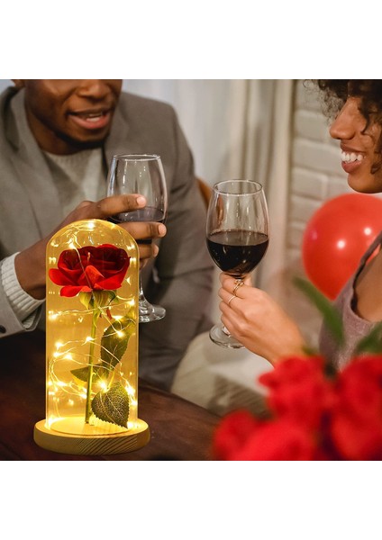 LED Işıklı Çanların Altında Yapay Güller (Yurt Dışından) fiyatları