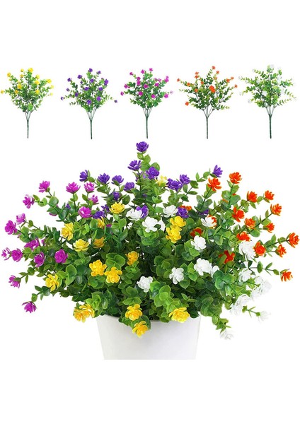 5 Adet Yapay Çiçek Buketi Seti Beş Renk (Yurt Dışından) fiyatları