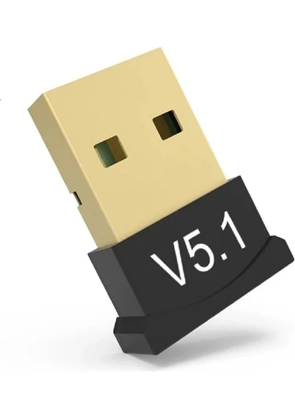 Mini V5.1 USB Bluetooth Dongle 5.1 Bluetooth Adaptör [tak Çalıştır]