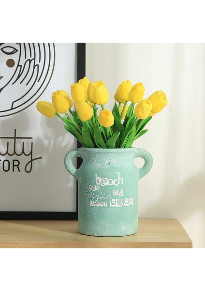 20 Adet Simüle Lale, Sarı (Yurt Dışından) indirimleri