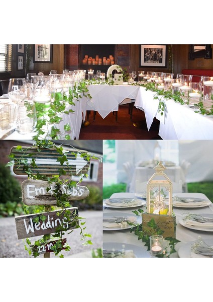 12 Yapay Dış Mekan Sarmaşık Bitki Asma Garland 84 Feet (Yurt Dışından) fiyatları