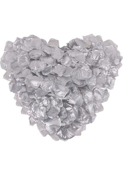 1000 Adet Ipek Yapay Gül Yaprağı Gümüş (Yurt Dışından)