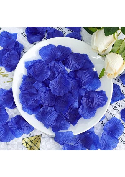 1000 Adet Ipek Yapay Gül Yaprağı Lacivert (Yurt Dışından) modelleri