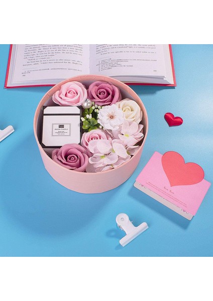 Bayan Çiçek Sabunu Yuvarlak Kutu Pembe (Yurt Dışından) indirimleri