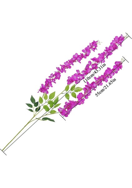 24 Adet Yapay Ipek Çiçek Morsalkım Asma Dekorasyon Fuşya (Yurt Dışından) modelleri