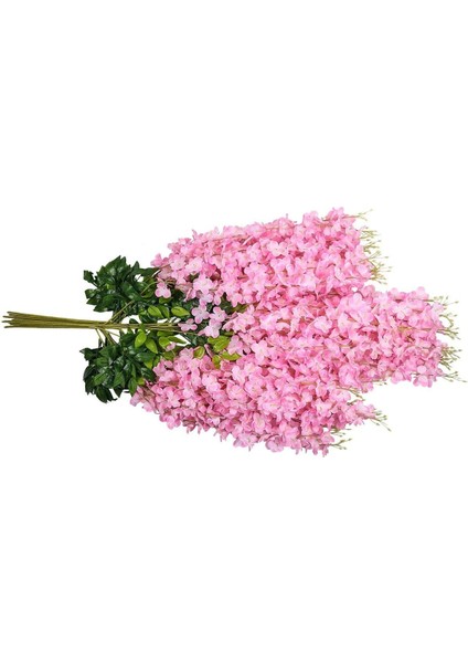 24 Adet Yapay Ipek Çiçek Morsalkım Asma Dekorasyon Pembe (Yurt Dışından) fiyatları