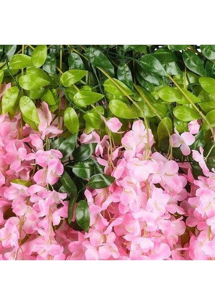 24 Adet Yapay Ipek Çiçek Morsalkım Asma Dekorasyon Pembe (Yurt Dışından) fırsatları