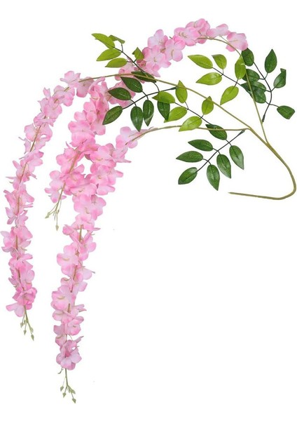 24 Adet Yapay Ipek Çiçek Morsalkım Asma Dekorasyon Pembe (Yurt Dışından) indirimleri