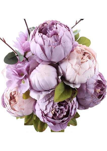 1 Adet Yapay Şakayık Buketi Açık Mor (Yurt Dışından)