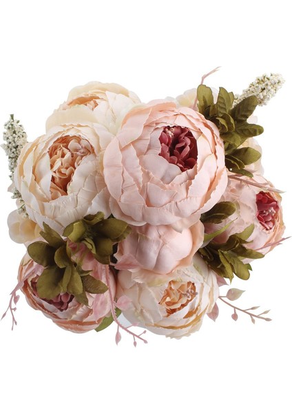 1 Adet Yapay Şakayık Buketi Açık Pembe (Yurt Dışından)