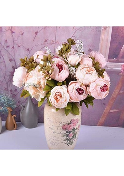 1 Adet Yapay Şakayık Buketi Açık Pembe (Yurt Dışından) modelleri