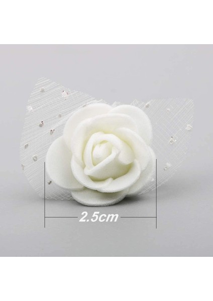 500 Adet Yapay Köpük Çiçek Pe Tomurcukları Sütlü Beyaz (Yurt Dışından) fiyatları