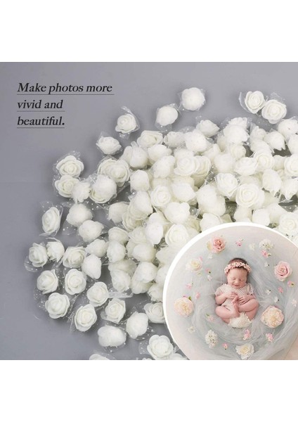 500 Adet Yapay Köpük Çiçek Pe Tomurcukları Sütlü Beyaz (Yurt Dışından) fırsatları