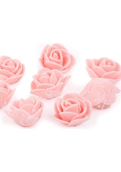 500 Adet Yapay Köpük Çiçek Pe Tomurcukları Etli Pembe (Yurt Dışından)