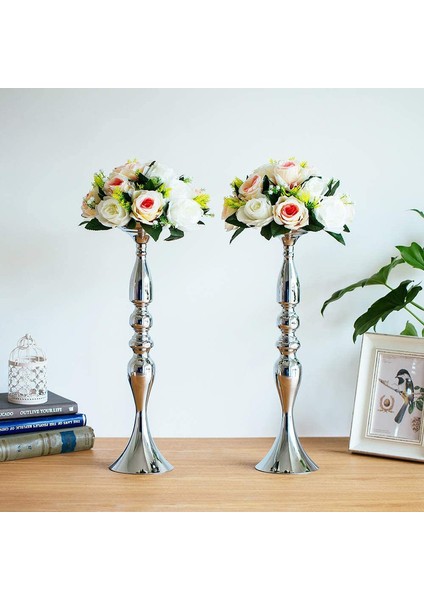 2 Adet Yapay Çiçek, 15 Plastik Gül Başı Pembe Şampanya & Beyaz (Yurt Dışından) fırsatları