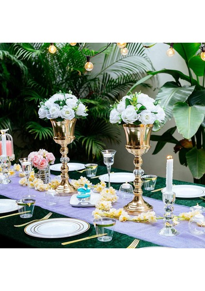 6 Adet Yapay Çiçek, 15 Tabanlı Plastik Gül Başlığı Beyaz (Yurt Dışından) indirimleri