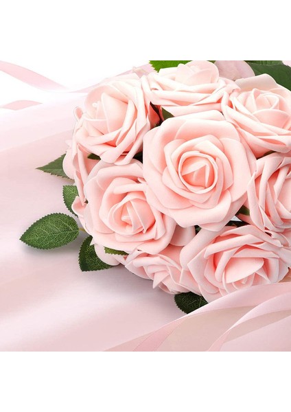 50 Adet Yapay Gül Çiçeği Pembe (Yurt Dışından) modelleri