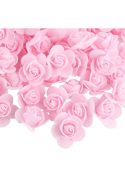 200 Yapay Köpük Çiçek Topu Açık Pembe 3,5 cm (Yurt Dışından)