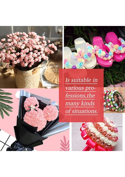 200 Yapay Köpük Çiçek Topu Et Unu 3,5cm (Yurt Dışından) fırsatları