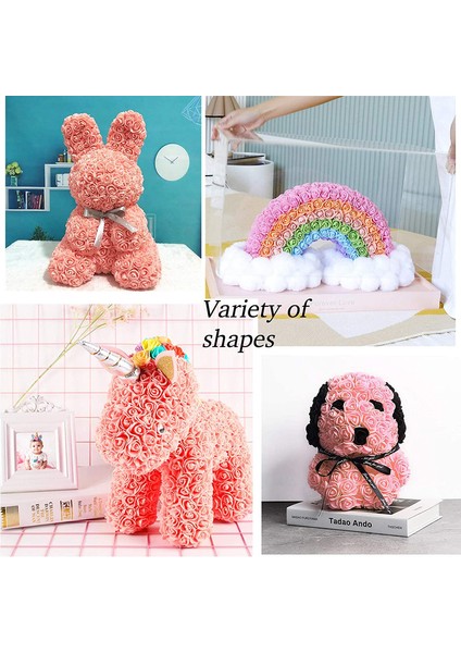 200 Yapay Köpük Çiçek Topu Et Unu 3,5cm (Yurt Dışından) indirimleri