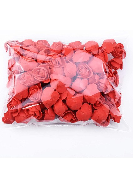 200 Yapay Köpük Çiçek Topu Kırmızı 3.5cm (Yurt Dışından) fiyatları