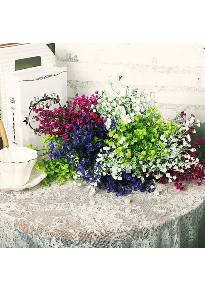 12 Set Yapay Çalı Bitki Çiçeği Beyaz (Yurt Dışından) fiyatları