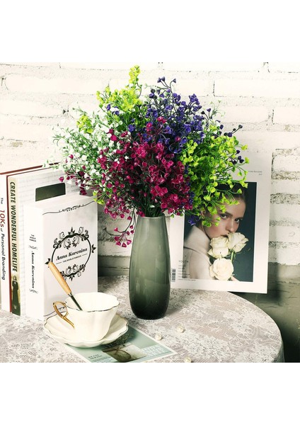 12 Set Yapay Çalı Bitki Çiçeği Beyaz (Yurt Dışından) modelleri