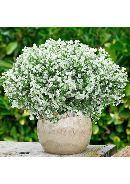 12 Set Yapay Çalı Bitki Çiçeği Beyaz (Yurt Dışından) indirimleri