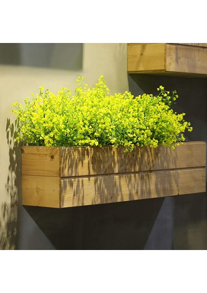 12 Set Yapay Çalı Bitki Çiçeği Sarı (Yurt Dışından) indirimleri