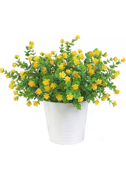 5'li Uv Işınlarına Dalı Yapay Buket Seti Sarı (Yurt Dışından) fiyatları