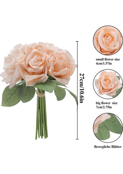 2 x 18 Baş Yapay Gül Buketi （amor） (Yurt Dışından) fiyatları