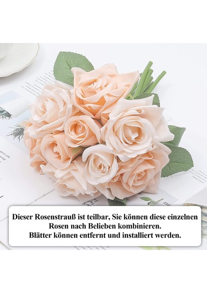 2 x 18 Baş Yapay Gül Buketi （amor） (Yurt Dışından) modelleri