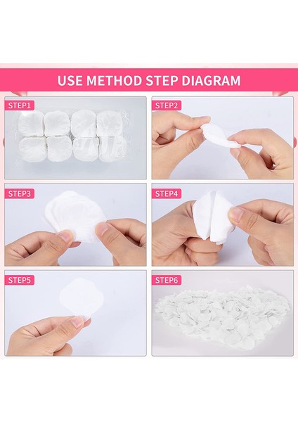 4000PCS Kırmızı Ipek Gül Yaprakları Beyaz (Yurt Dışından) modelleri