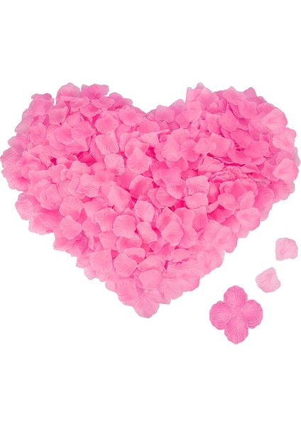 4000PCS Kırmızı Ipek Gül Yaprakları Pembe (Yurt Dışından)