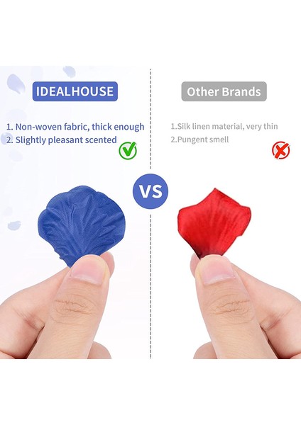 4000PCS Kırmızı Ipek Gül Yaprakları Açık Mavi (Yurt Dışından) indirimleri