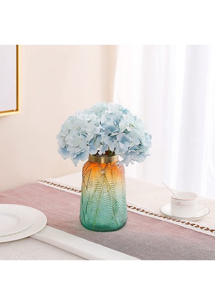 12 Adet Saplı Yapay Ortanca Açık Mavi (Yurt Dışından) indirimleri