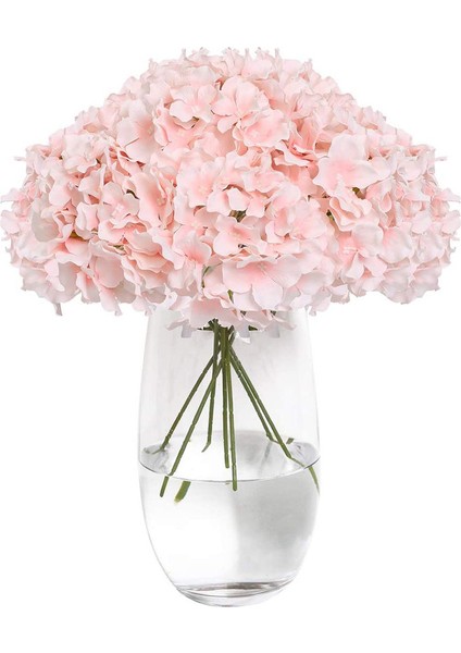 12 Adet Saplı Yapay Ortanca Açık Pembe (Yurt Dışından) fiyatları