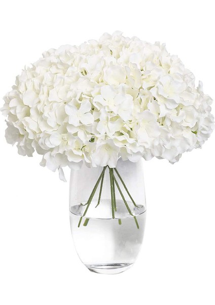 12 Adet Saplı Yapay Ortanca Beyaz (Yurt Dışından) fiyatları