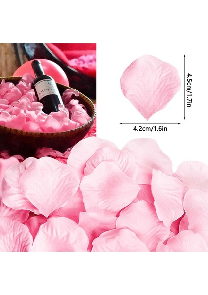 1000 Adet Yapay Gül Yaprakları Açık Pembe (Yurt Dışından) fiyatları