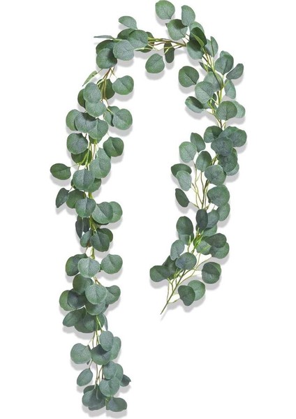 Yapay Okaliptüs Yapraklı Çelenk, 200CM (Yurt Dışından)