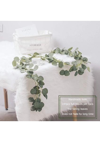 Yapay Okaliptüs Yapraklı Çelenk, 200CM (Yurt Dışından) fiyatları