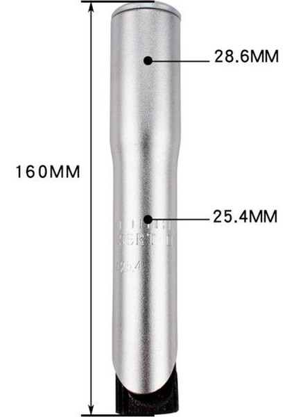 Hafif Bisiklet Quill Stem Adaptörü Riser Mountain Sturdy 22.2/25.4mm 160MM.4MM (Yurt Dışından)