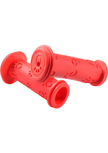 Kauçuk Bisiklet Gideri Tutamakları 0.87 'anti Slip Kavrama Çocuklar Için Yumuşak Bisiklet Üç Tekerlekli Bisiklet Kırmızı (Yurt Dışından)