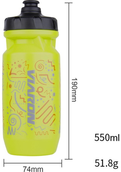 Bisiklet Su Şişesi, Su Isıtıcısı Dayanıklı Portatif, Binmek Için Sızıntı Şişeleri Yürüyüş, Sarı (Yurt Dışından) fiyatları