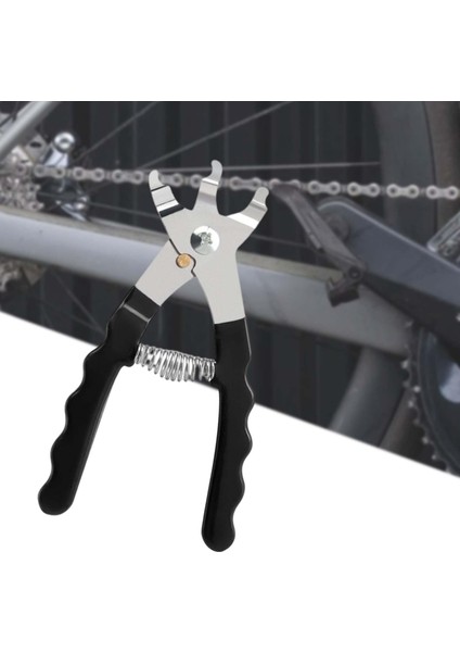 Bisiklet Zinciri Bağlantıları Pense Bisiklet Bağlantıları Splitter Kesici Pimi Çıkma Onarım Aracı Siyah 01 16CMX8CM (Yurt Dışından)