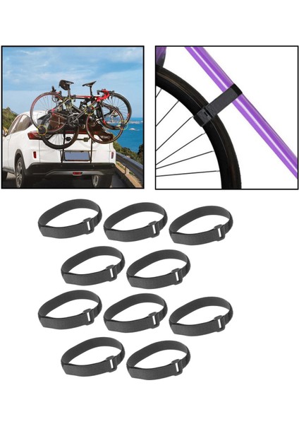 10PCE Tekerlek Kayış Tekerlek Sabitleme Bandı Kayışı 2X50CM (Yurt Dışından)