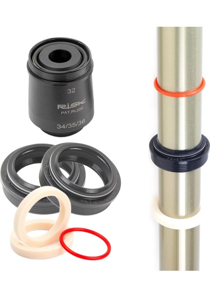 32MM Ön Çatalı Yüksek Performanslı Yağ Sızdırmazlık Mühür Veı (Yurt Dışından) indirimleri